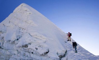 climbing in Nepal for Mera