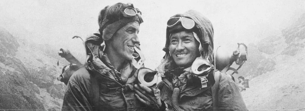 Edmund Hillary and Tenzing Norgay Sherpa